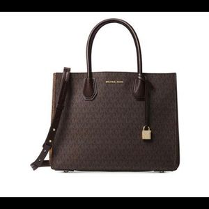 Michael Kors Metallic Signature Tote